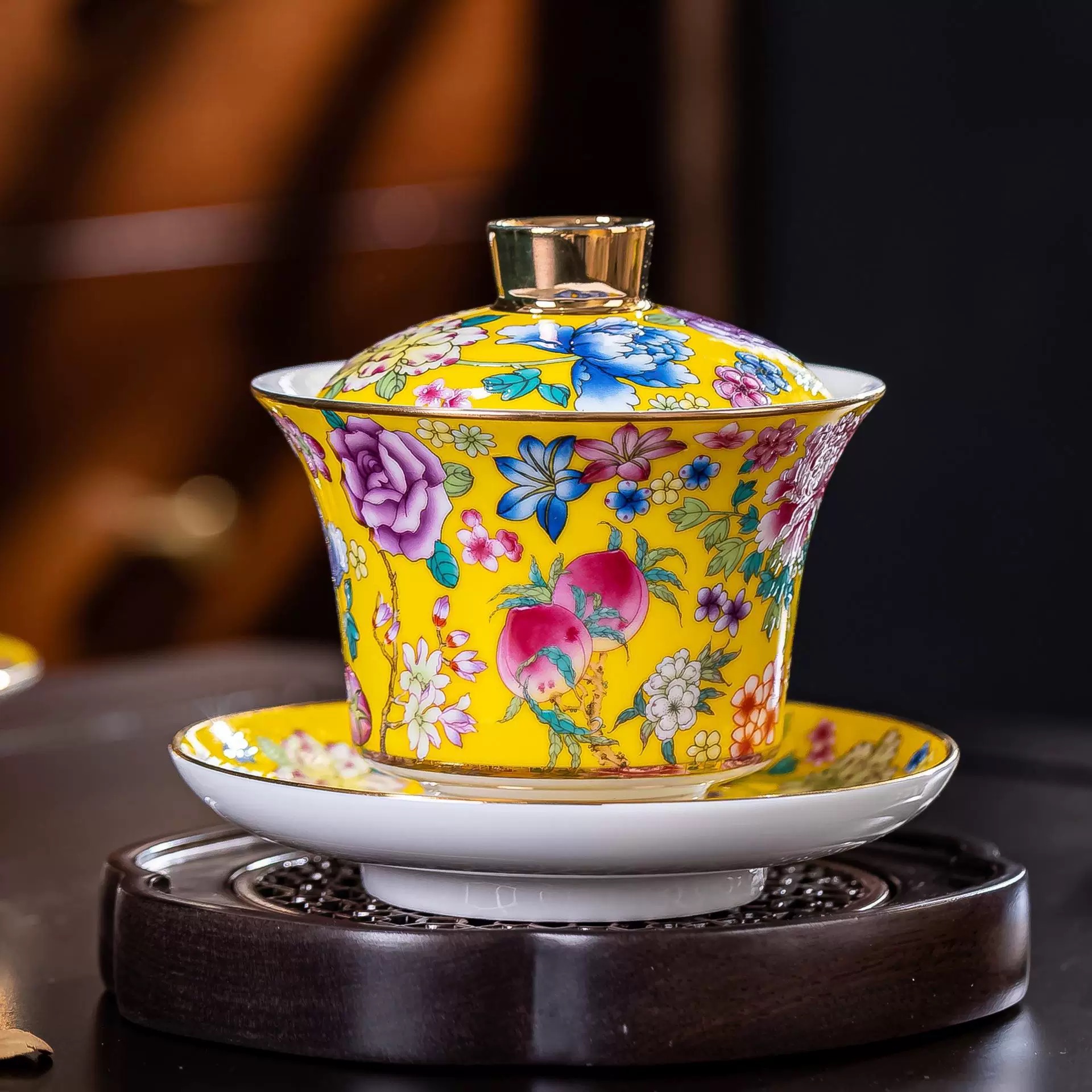 Jingdezhen Handmade Ceramic High-end Set Summer Tea Set